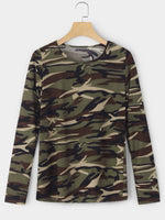 NEW FEELING Womens Green T-Shirts