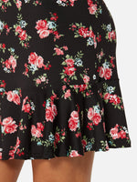 Custom Ladies V-Neck Mini Dress