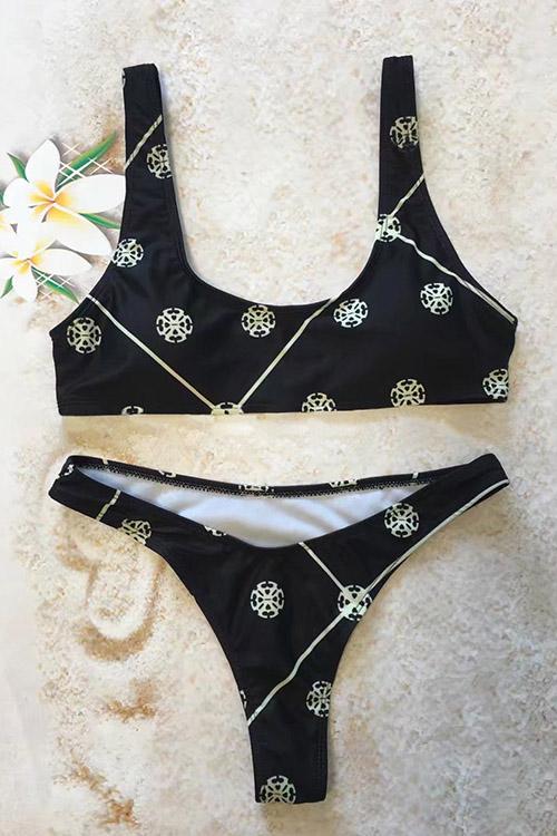 Custom Womens Floral Print One-Pieces Swimsuits