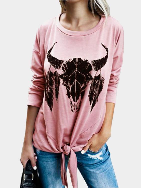 Custom Womens Floral Print T-Shirts