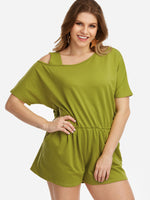 OEM Ladies Green Plus Size Bottoms