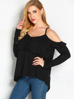 OEM Ladies Black Blouses