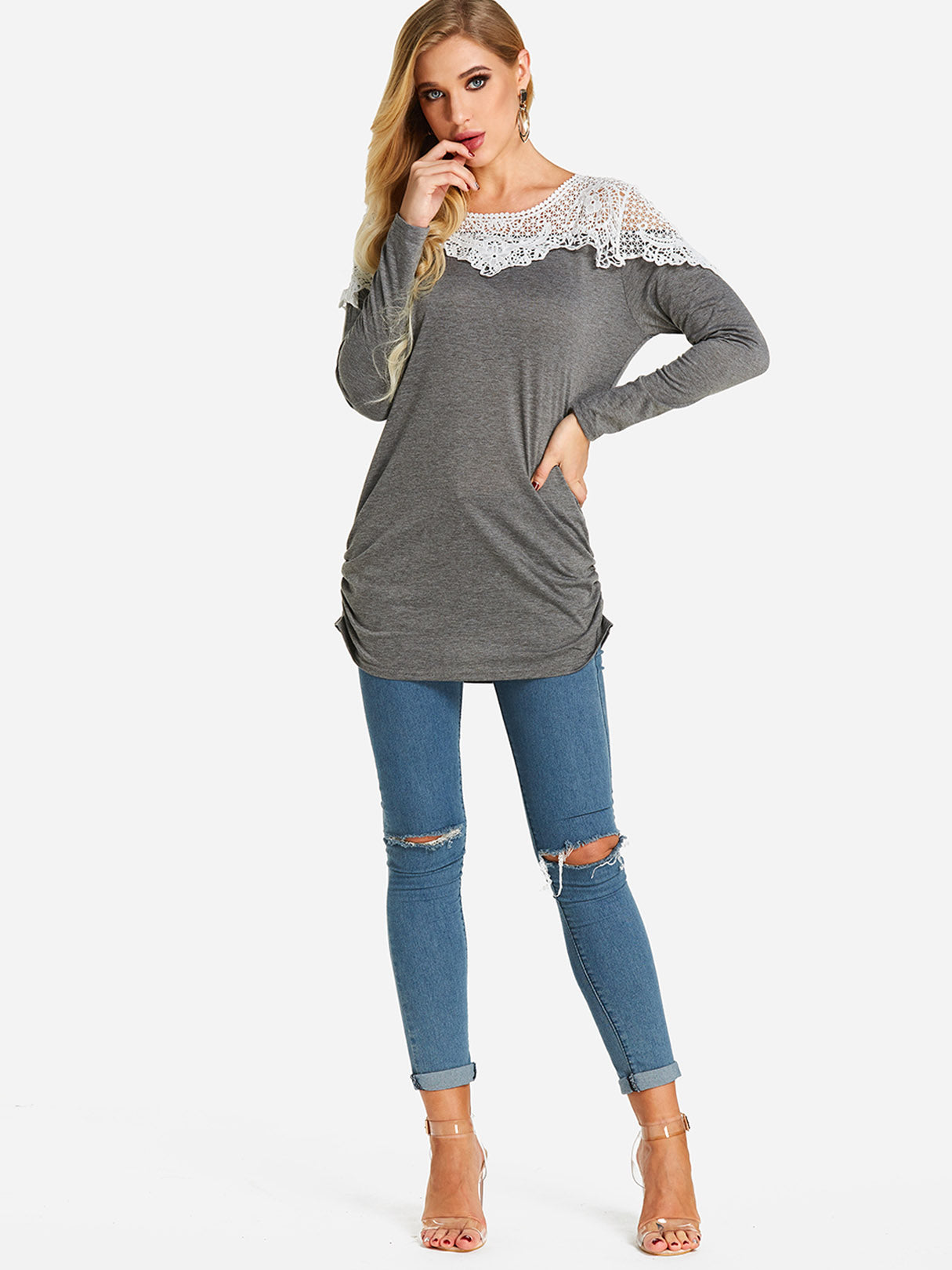 Custom White Tops For Women