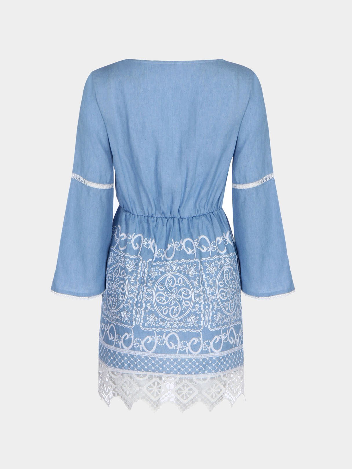 NEW FEELING Womens Blue Casual Dresses