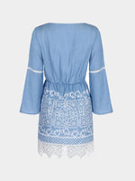 NEW FEELING Womens Blue Casual Dresses