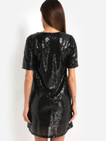 ODM Ladies Short Sleeve Casual Dress