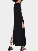 NEW FEELING Womens Black Maxi Dresses