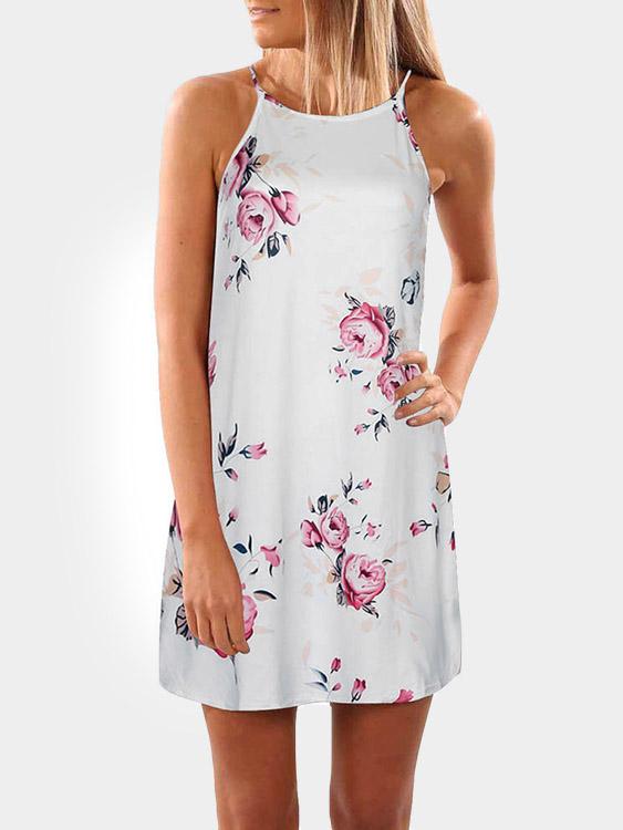 OEM Ladies White Mini Dresses