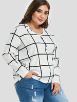 Custom Plus Size Ladies Tops Blouses