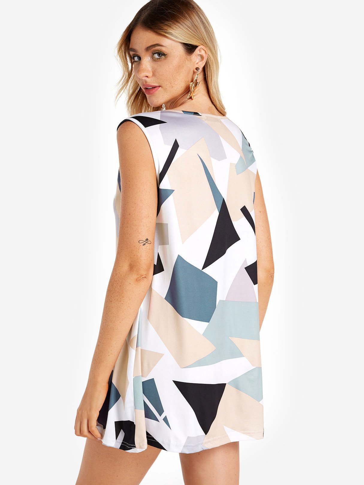 NEW FEELING Womens Multi Mini Dresses