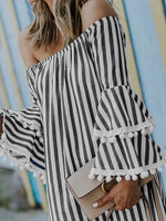 OEM Ladies Black Mini Dresses