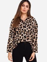 ODM Ladies Long Sleeve Blouses