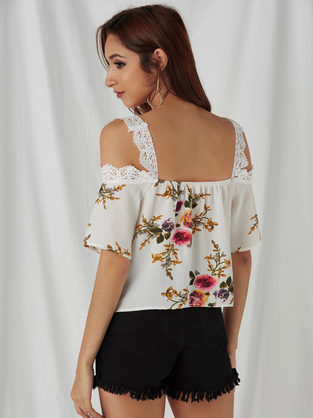 NEW FEELING Womens White Blouses
