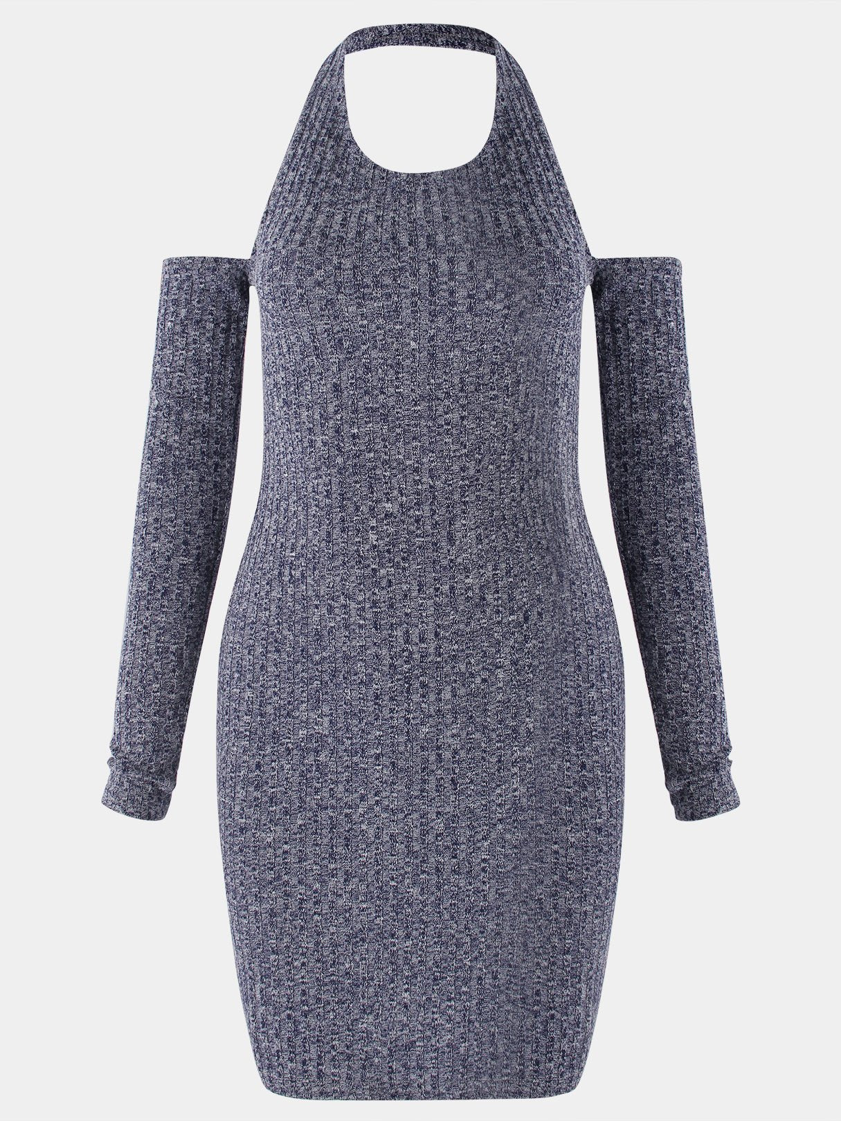 OEM Ladies Blue Mini Dresses