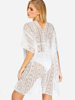 ODM Womens 3/4 Sleeve Beachwear
