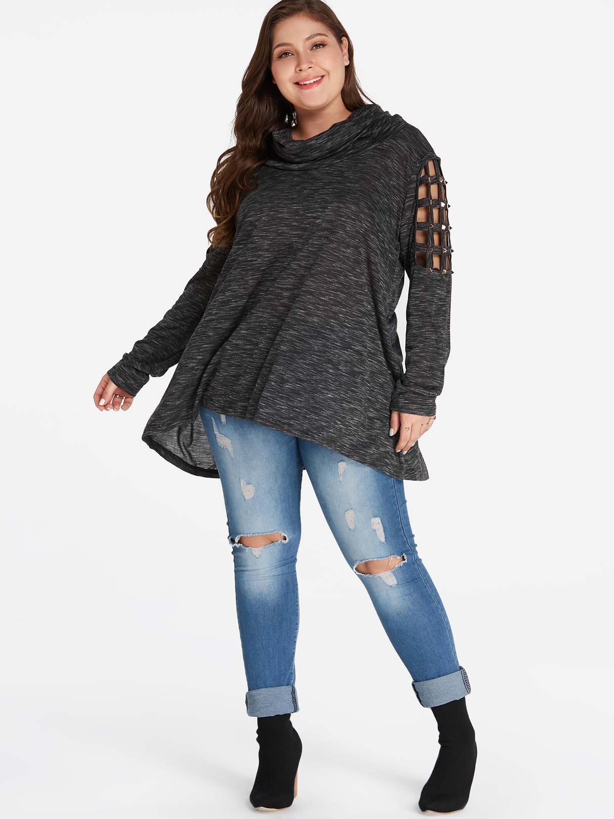 OEM ODM Plus Size Ladies Blous