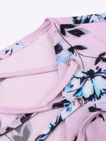 OEM Ladies Pink Floral Dresses
