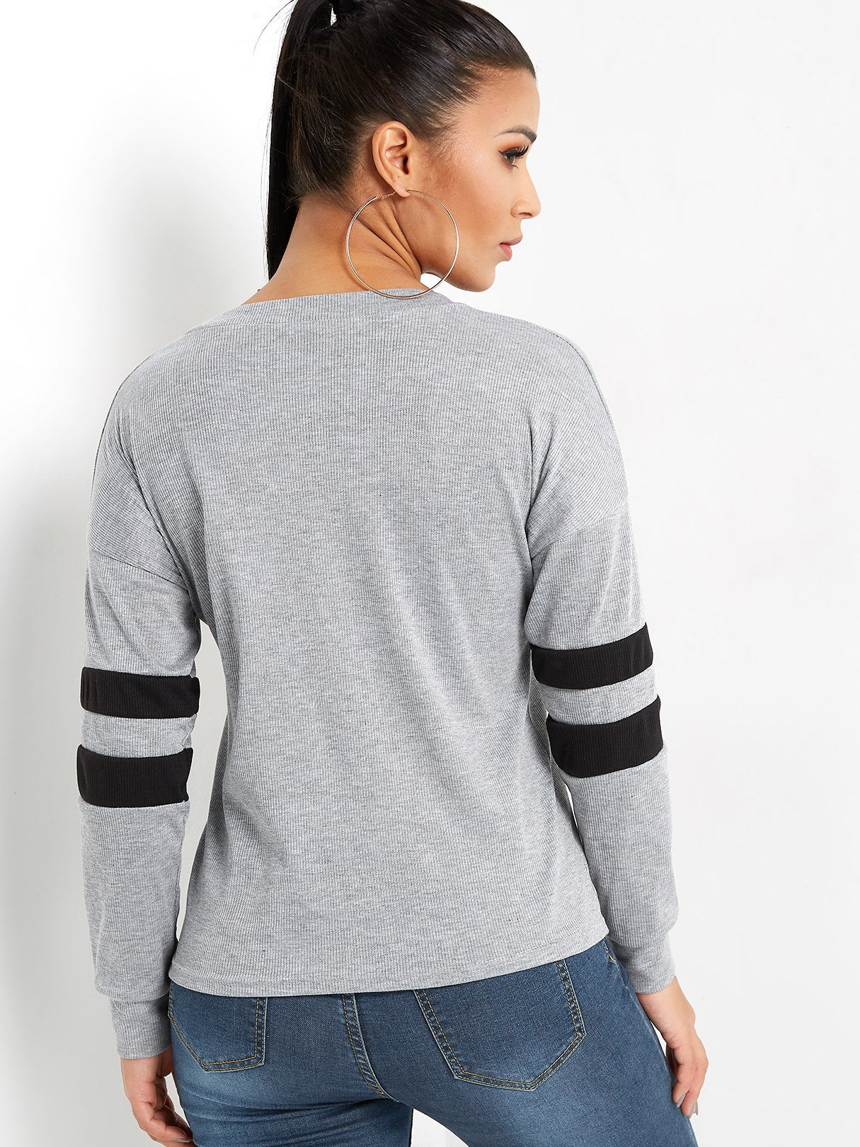 NEW FEELING Womens Grey T-Shirts
