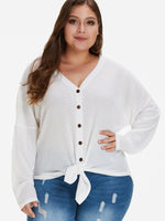 Custom Womens Plus Size Long Tops