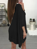 NEW FEELING Womens Black Mini Dresses