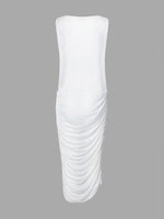 NEW FEELING Womens Beige Sexy Dresses
