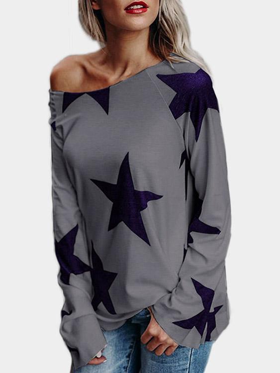 NEW FEELING Womens Grey T-Shirts