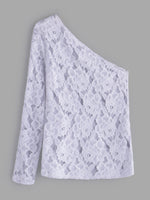 NEW FEELING Womens White T-Shirts