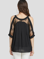 ODM Ladies Half Sleeve Blouses