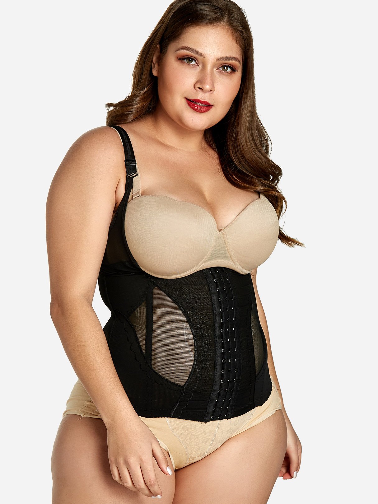 OEM Ladies Black Plus Size Intimates