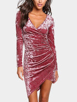 ODM Ladies Long Sleeve Mini Dresses