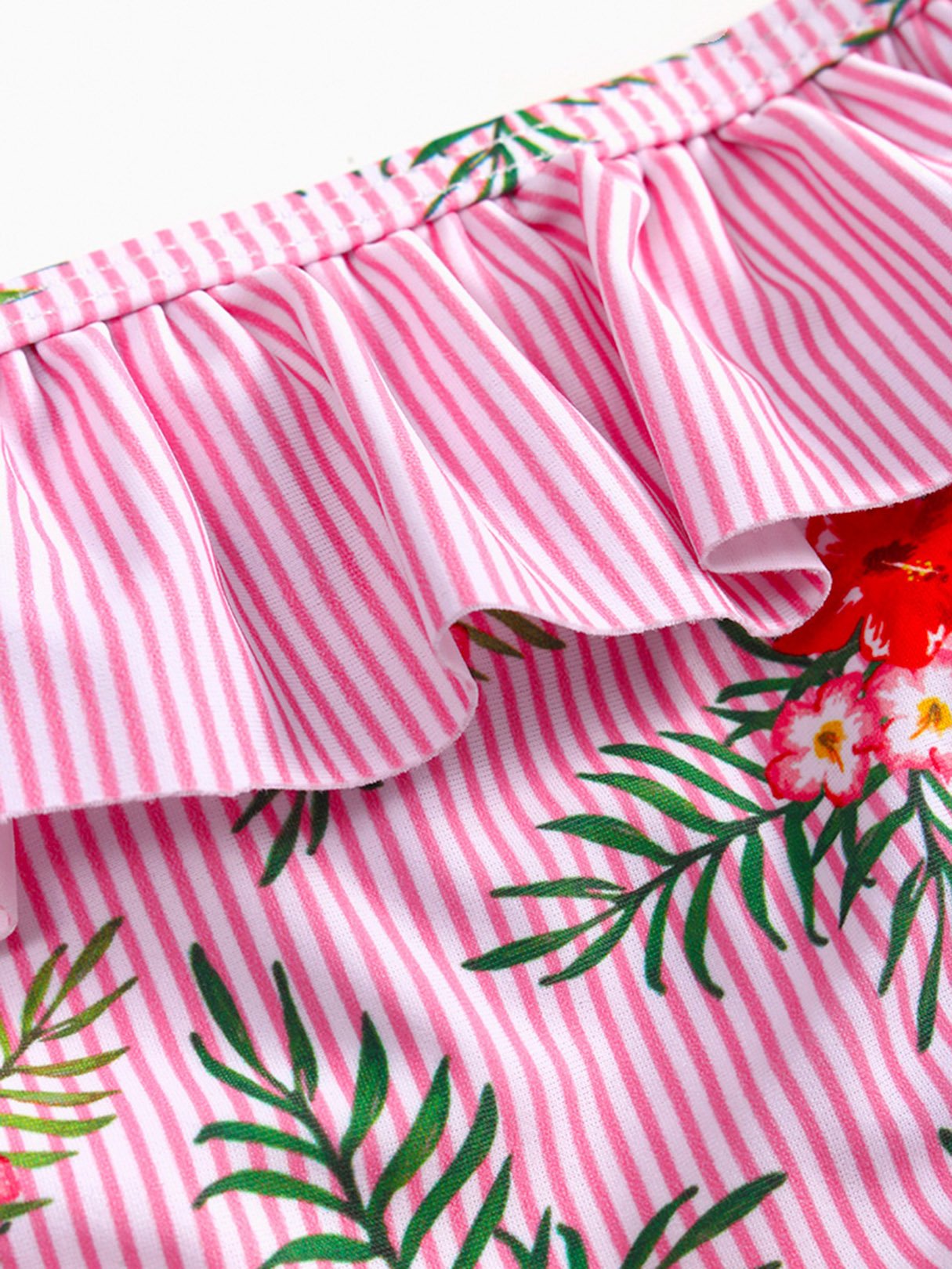 Custom Womens Floral Print Two Piece Bikinis