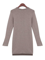 OEM Ladies Brown Casual Dresses