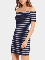 ODM Ladies Short Sleeve Mini Dress