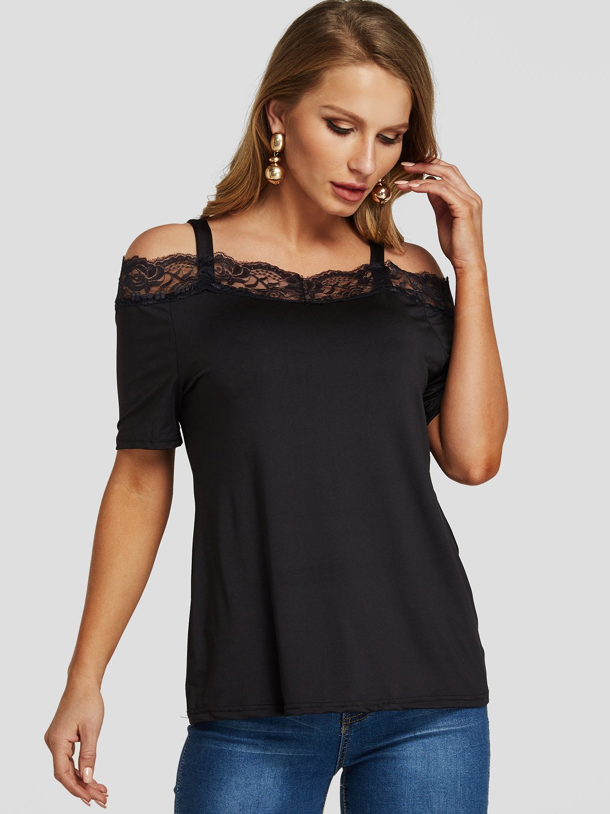 ODM Ladies Short Sleeve Top