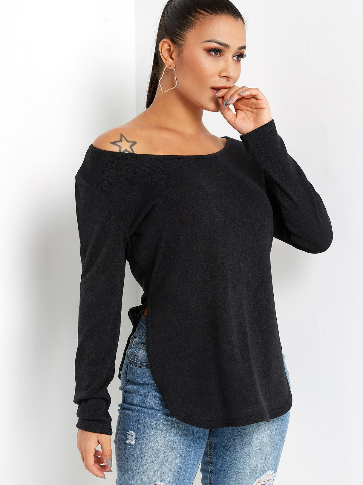 ODM Ladies Long Sleeve T-Shirts