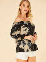 OEM Ladies Black Blouses