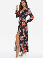 OEM Ladies Black Maxi Dresses