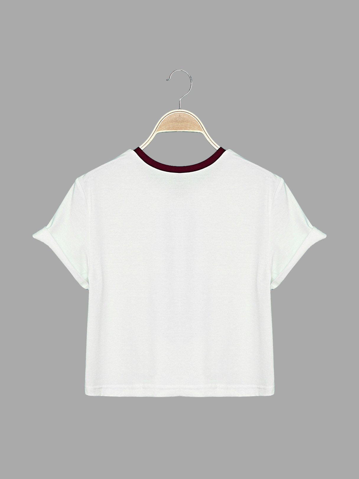 NEW FEELING Womens White T-Shirts