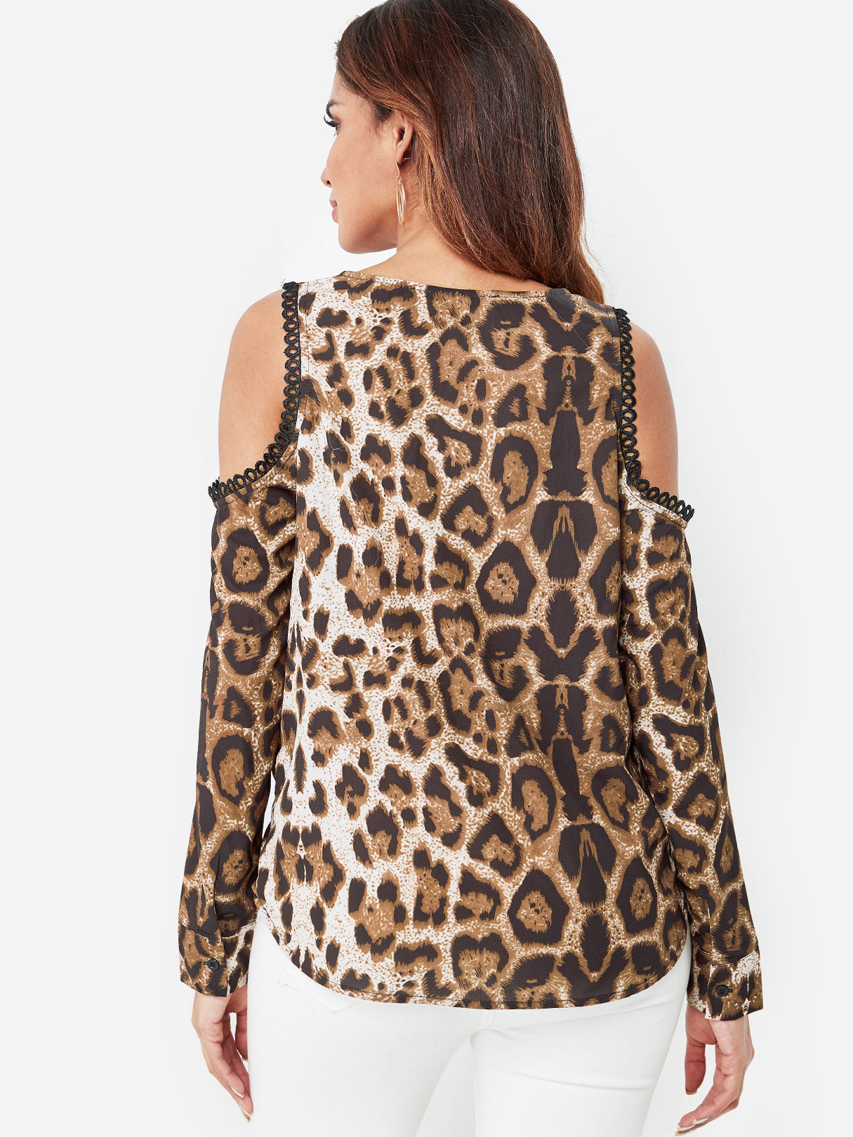 NEW FEELING Womens Leopard T-Shirts