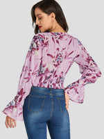 ODM Ladies Long Sleeve Blouses