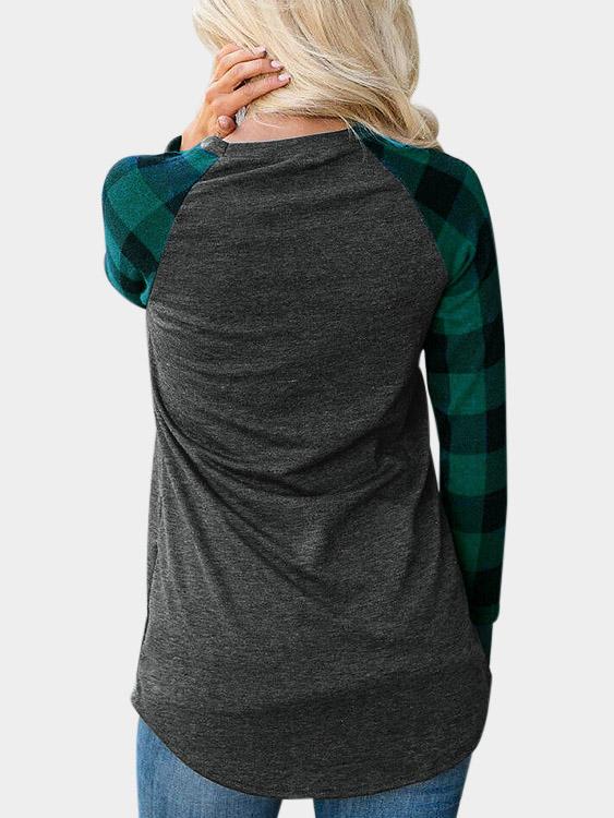 NEW FEELING Womens Green T-Shirts