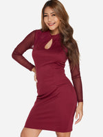 ODM Ladies Long Sleeve Mini Dress
