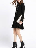 OEM Ladies Black Mini Dresses
