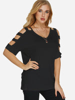 OEM Ladies Black T-Shirts