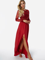 OEM ODM Womens Long Sleeve Maxi Dress