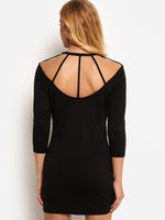 NEW FEELING Womens Black Mini Dresses