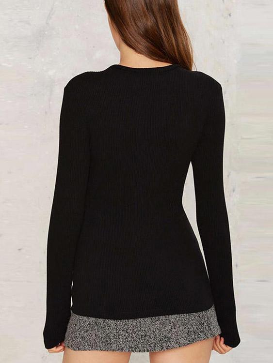 OEM Ladies Black T-Shirts