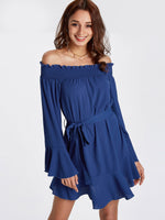 ODM Ladies Long Sleeve Mini Dress