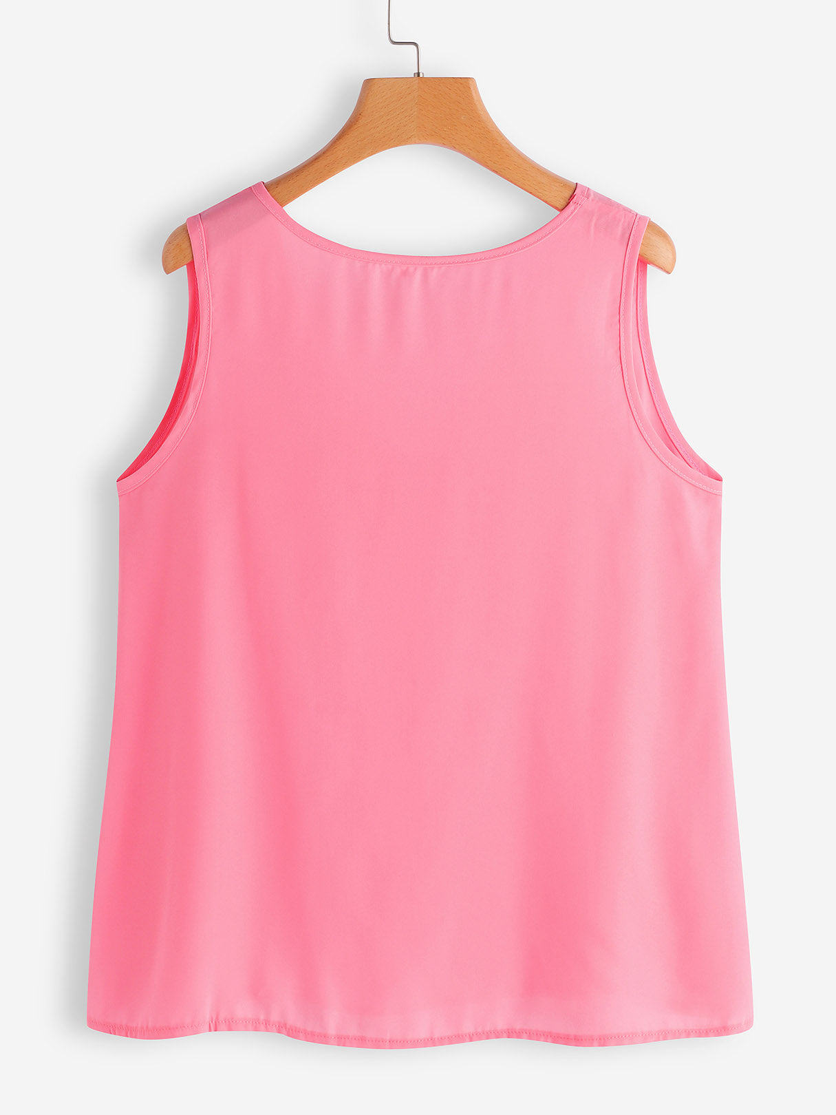 NEW FEELING Womens Pink Plus Size Tops