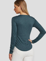 NEW FEELING Womens Green T-Shirts